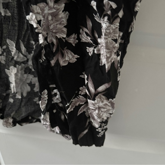 Spiritual Gangster Maya Black Floral Kimono Women’s One Size Swim Coverup Beachy - Picture 11 of 16